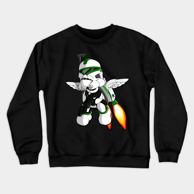 Jet Troopas Crewneck Sweatshirt by NaughtyFox